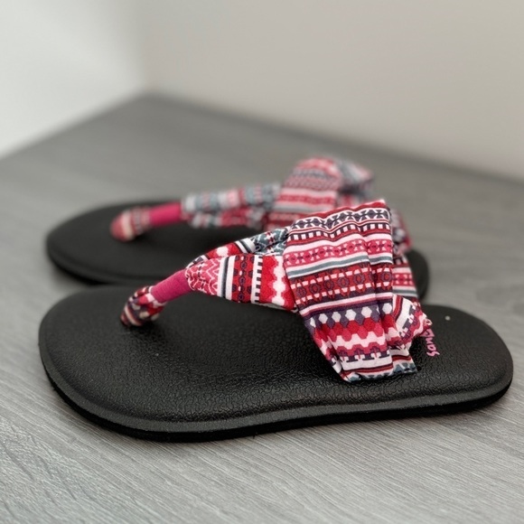 Sanuk Yoga Girl Sling Summer Spring Sandals Shoes - Kids' Y13 - Picture 1 of 8